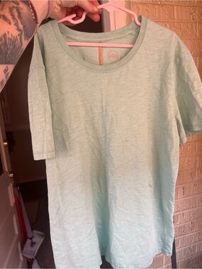 Janji Mint Green Short Sleeve Crew Neck Tee